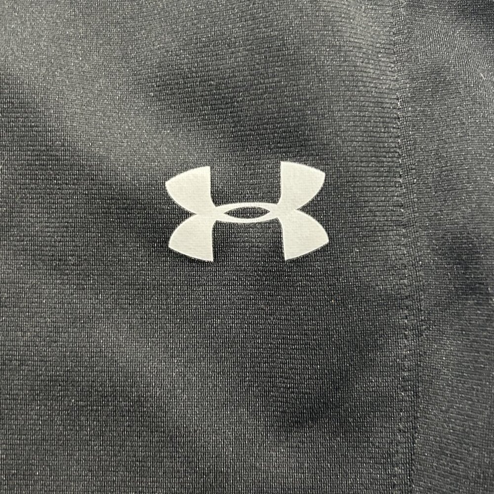 Under Armour Storm Athletic Pants Boys Youth LG Black/Gray Sports Comfortable - Picture 3 of 13